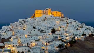 Evening lights in Astypalaia Island [upl. by Chadd]