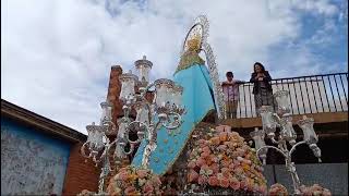 Procesión de Ntra Sra del Rosario patrona de Peñarroya Pueblonuevo 2024 [upl. by Myo289]