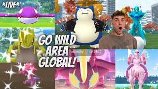 ✨Playing The Global Pokemon Go Wild Area Event In Japan✨LIVE [upl. by Combes]