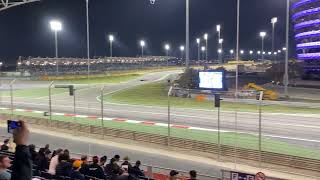 View from Turn 1 Grandstand Sector G  Bahrain Grand Prix 2022 [upl. by Elburr]