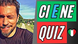 CI e NE italiano particelle test  Learn italian imparare italiano quiz [upl. by Crista]