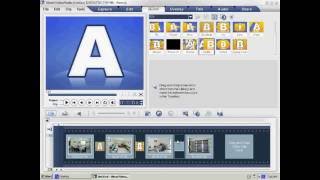 Video Tutorial Membuat Video SlideShow Photo dengan CorelUlead Video Studio [upl. by Laubin]