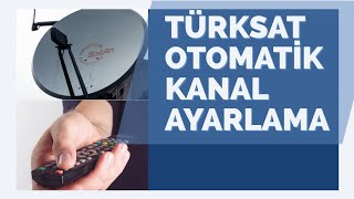 Türksat Otomatik Kanal Arama Frekansı Türksat 4A Uydu Ayarlama [upl. by Yauqram]