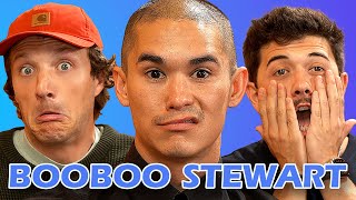 Booboo Stewart shaves his head for The Sit and Chat  ep23 [upl. by Lotti406]