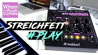 Waldorf Streichfett string synthesizer  Play sounds demo [upl. by Ary]