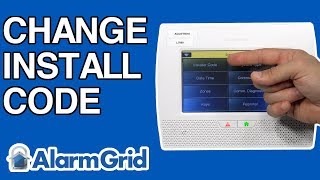 Changing the Installer Code on a LYNX Touch Security System [upl. by Anai349]