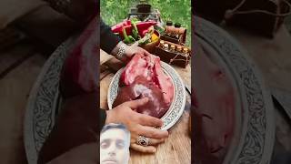 Id tog fogdog dfo food cooking steak outdoorcooking keşfet bushcraft bbq instral seafood [upl. by Lexis]