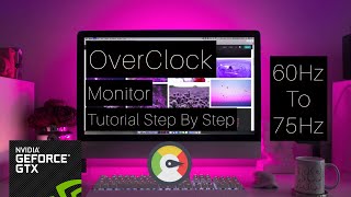 Overclock Your 60Hz Monitor to 75Hz Refresh Rate [upl. by Berte]