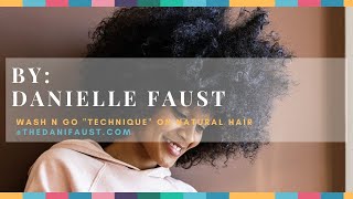 Wash N Go quotTechniquequot on Natural Hair [upl. by Nnahgem]