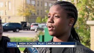 Shorewood students upset after play canceled [upl. by Job]