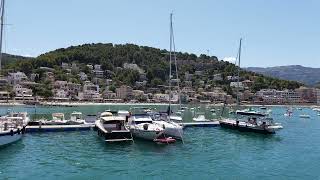 Port de Soller Majorca Balearic Islands Spain 4K [upl. by Otrebor]