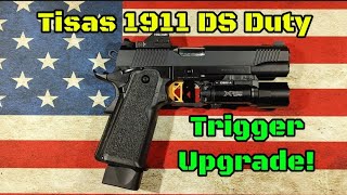 Tisas 1911 DS Trigger upgrade [upl. by Mayberry]