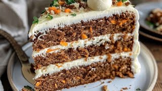 HOW To MAKE CARROT CAKE [upl. by Alistair655]