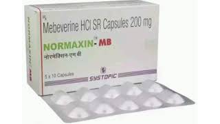 NORMAXIN MB Capsule Mebeverine HCI SR Capsules 200 mg [upl. by Luthanen918]