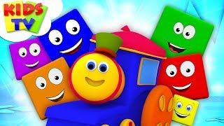 Learning Color  Bob The Train  Learning Videos For Children  Cartoons by Kids TV [upl. by Orfurd]