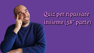 Quiz 38 per il ripasso concorso docenti ter tfa concorso scuola psicologia pedagogia [upl. by De Witt]