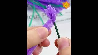 CREATING DIY FLOWERS AT HOME [upl. by Anesusa]