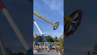 wonder woman lasso of truth six flags great adventure newjersey usa ride newyork fun [upl. by Caines]