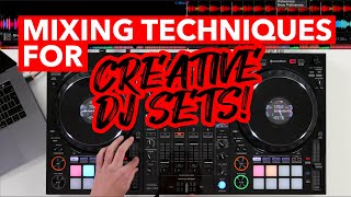 Mixing Techniques for Creative DJ Sets  Pioneer DJ DDJ1000 Performance [upl. by Yrrot]