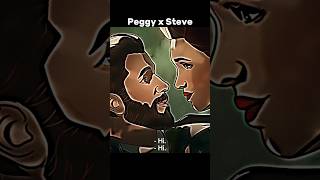 Peggy and Steve met in other world shorts marvel ytshorts [upl. by Kcirevam94]