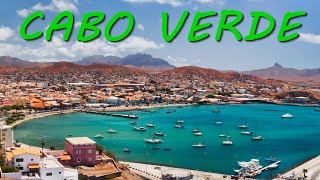 PARAÍSO NA ÁFRICA DE ÁGUAS CRISTALINAS MUITO BARATO E QUE FALA PORTUGUÊS ARQUIPÉLAGO DE CABO VERDE [upl. by Leksehc]