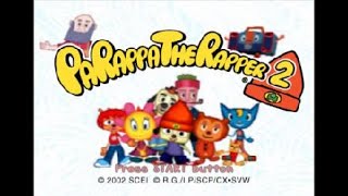 PaRappa the Rapper 2  Gameplay PS2 [upl. by Eserahs]