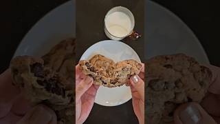 Chewy Chocolate Chip Cookies Recipe chocolatechipcookies cookiesrecipe kidsrecipe チョコチップクッキー [upl. by Nhabois]