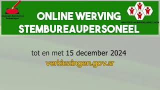 Flipkaart online werving stembureaupersoneel 14 oktober15 december 2024 [upl. by Yecaj]