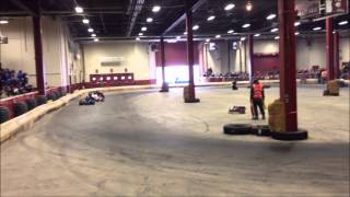 motorama go kart crash 2014 [upl. by Chien]