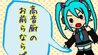 【初音ミク】高音厨音域テスト【忙しい人向け】 [upl. by Geanine]