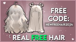 ROBLOX JUST RELEASED LIMITED FREE HAIR CODES 15 2024 😱🥰 [upl. by Wende]