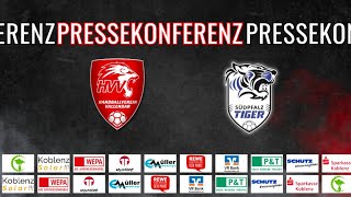 Pressekonferenz HVV  Südpfalz Tiger 2425 [upl. by Darrill]