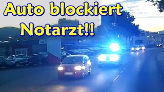 Nötigung Geisterfahrer im Kreisverkehr und Notarzt blockiert  DDG Dashcam Germany  311 [upl. by Norry282]