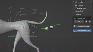 Animtoolbox  Editable MotionTrail WIP [upl. by Barbaresi895]