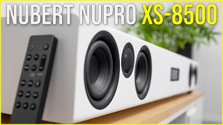 Nubert XS 8500 RC  XXL Soundbar im Test vorgestellt [upl. by Elliven]