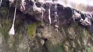 The Petrifying Well at Mother Shiptons Cave in Knaresborough North Yorkshire England 2015 [upl. by Ewall]