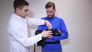 Formfit Shoulder Brace with Abduction  Clinician Fitting Instructions [upl. by Eenhat]