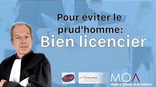 Comment bien licencier [upl. by Ahsiret250]