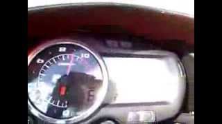 TEST Velocidad GS 150 R SUZUKI 121KM [upl. by Ahsiuqram]