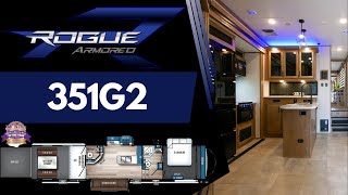 Tour the 2023 Rogue Vengeance 351G2 Toy Hauler [upl. by Sabelle]