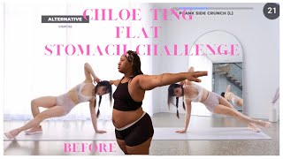 I Tried CHLOE TING FLAT Stomach CHALLENGE 2021  My results PART 1  PLEASE send HELP  KeairaJay [upl. by Sankaran]