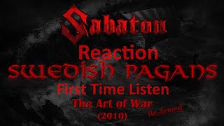 Sabaton Swedish Pagans Reaction  First Time Listen [upl. by Hamel735]