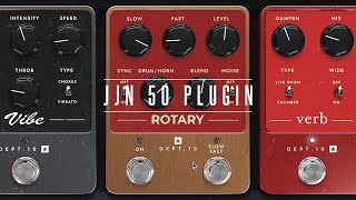 Blackstar JJN 50 Plugin Deep Dive  Rotary Pedal [upl. by Beyer]