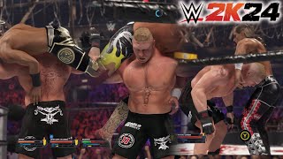 WWE Royal Rumble 10 Superstar Fight  Brock Lesnar John cena wwe2k24 wwe [upl. by Hal]