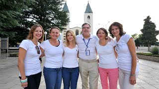 Monday Prayer Meeting with Marian Pilgrimages from Blue Cross Medjugorje [upl. by Huberty]