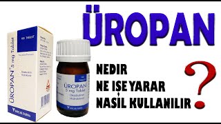 Üropan Tablet Oksibutinin Nedir Niçin Kullanılır Nasıl Kullanılır Yan Etkileri Nelerdir [upl. by Jim]