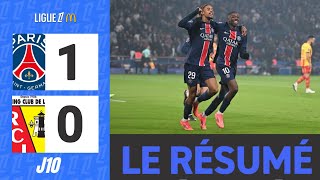 Paris SaintGermain  RC Lens  10  Le Résumé  Ligue 1 202425 [upl. by Suiluj]