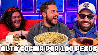 Convertimos 100 pesos en Alta Cocina ft cheflandeta [upl. by Abih949]