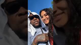 Vybz Kartel And Sandra Rose dancehallartist vybzkartel dancehall fyp explore viralvideo [upl. by Ahsiadal]