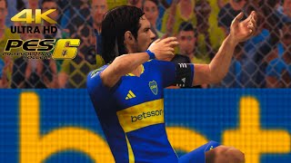 BOCA vs GIMNASIA LP  LIGA PROFESIONAL  PES 6 INFINITTY [upl. by Anallij942]